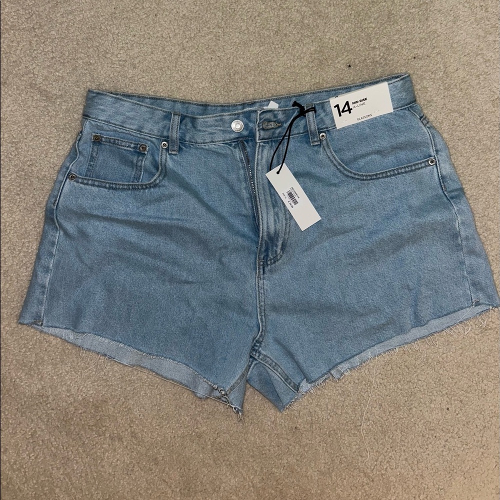 GLASSONS denim shorts